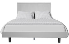 Load image into Gallery viewer, ARLINGTON QUEEN BED 219X163X120CM-WHITE (3PCS)