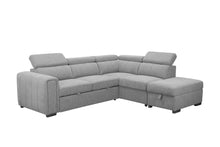Load image into Gallery viewer, ODELIA FAB SOFA BED+RHF CHAISE+OTTO