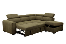 Load image into Gallery viewer, ODELIA FAB SOFA BED+RHF CHAISE+OTTO