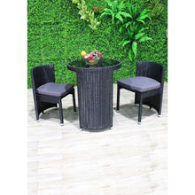 Load image into Gallery viewer, Terrace 3 Piece Outdoor Circular Dining Additional View 2