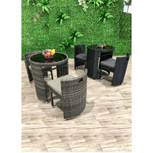 Load image into Gallery viewer, Terrace 3 Piece Outdoor Circular Dining