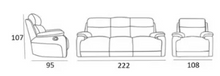 Load image into Gallery viewer, Flinders 3RR+R+R sofa set
