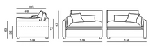 Load image into Gallery viewer, Geneva 3+2 Seater
