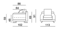 Load image into Gallery viewer, Jasper 1 Seater
