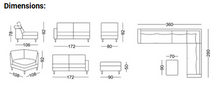 Load image into Gallery viewer, Ashley Corner Suite

