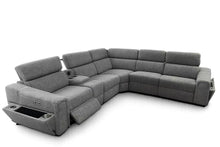 Load image into Gallery viewer, MINDY 5 SEATER SOFA WITH ELECTRIC RECLINER

