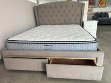 Load image into Gallery viewer, LARA KING BED WITH 2 DRAWS
