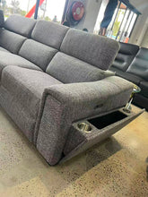 Load image into Gallery viewer, MINDY 5 SEATER SOFA WITH ELECTRIC RECLINER
