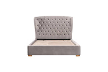 Load image into Gallery viewer, RENE DOUBLE BED 217X160X143CM-MINK(3CTN)
