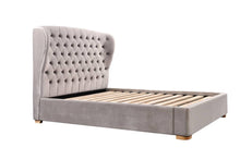 Load image into Gallery viewer, RENE DOUBLE BED 217X160X143CM-MINK(3CTN)
