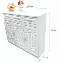 Load image into Gallery viewer, 3 Door Shoe Cabinet 603 Additional View 1
