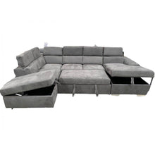 Load image into Gallery viewer, 001 BRIGHTON SOFA BED WITH OTTOMAN
