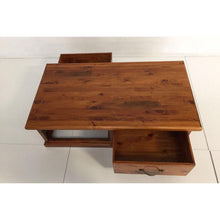 Load image into Gallery viewer, American Rustic Wooden Coffee Table Additional View 1
