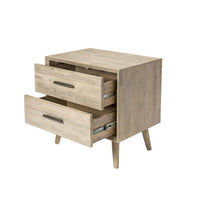 Load image into Gallery viewer, Chicago Ii 2 Drawer Bedside Table Additional View 1
