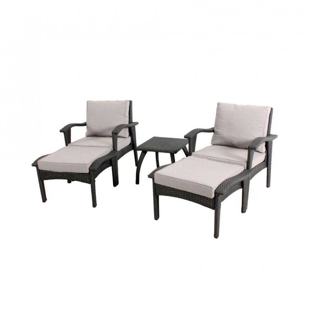 Honolulu Outdoor Sun Lounger 3 Piece