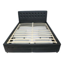 Load image into Gallery viewer, Julia PU Leather Bed with 4 Draws Additional View 2
