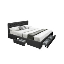 Load image into Gallery viewer, Julia PU Leather Bed with 4 Draws
