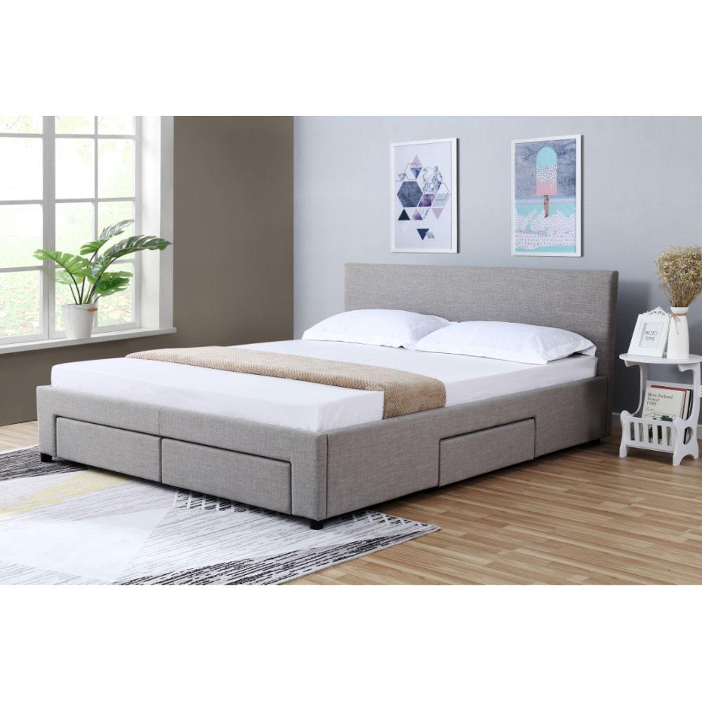 Nicole Upholstered Fabric Bed