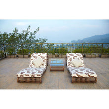 Load image into Gallery viewer, Outdoor Poolside Loungers with Tea Table Additional View 1
